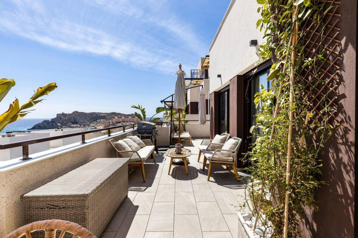 Luxury Designer Apartment - Unbeatable Sea Views Águilas Exterior foto